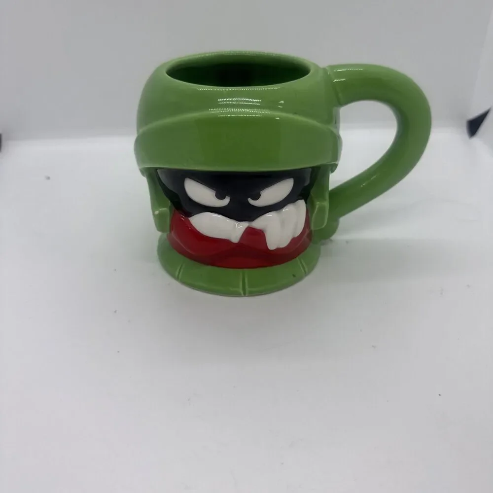 Looney Tunes Marvin The Martian Coffee Mug 3D 1996 Warner Brothers